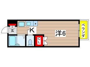 グリーンシャトルの物件間取画像